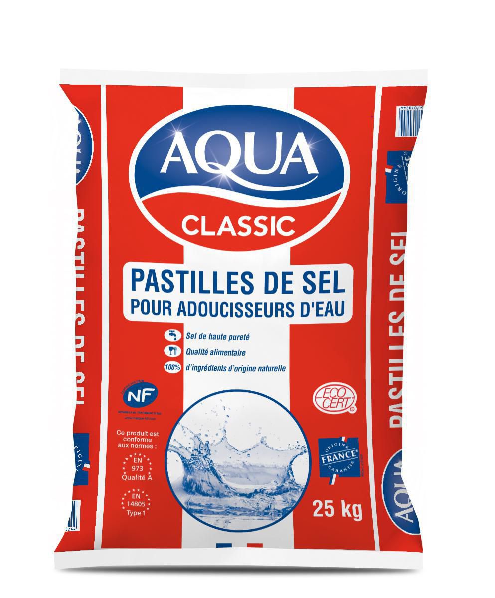 Pastille aqua classic 25 KG salin du midi LQB SEL